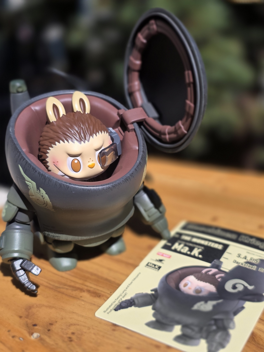 The MONSTERS X KOW MAK SERIES DARK STEEL